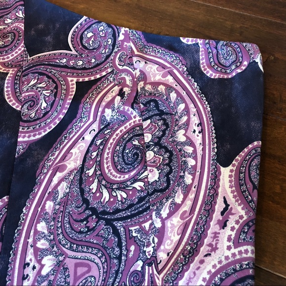 INC Silk Asymmetrical Skirt - Picture 2 of 3